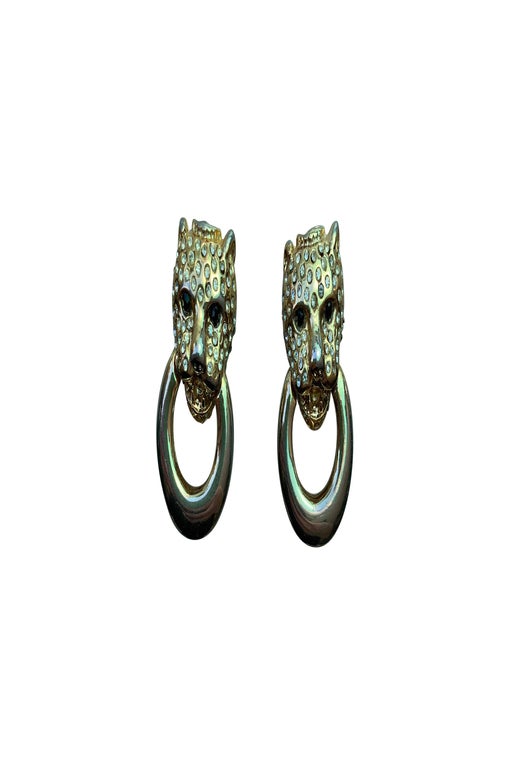 Panther earrings