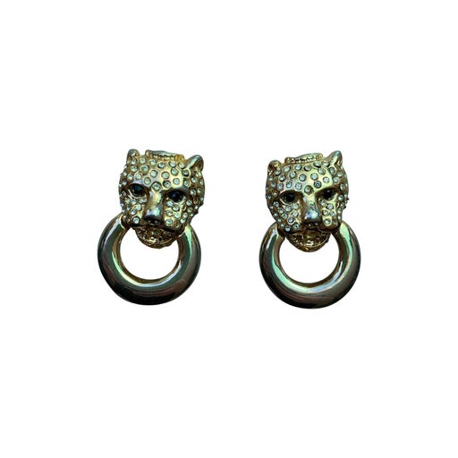 Boucles d’oreilles panthères