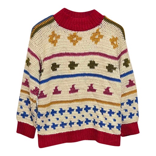 Patterned sweater