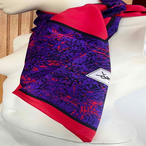 Yves Saint Laurent scarf