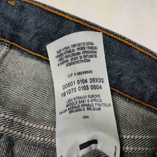 Levi's 501 W28L32 jeans