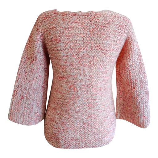 Heather pink sweater