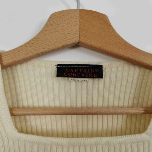 Pull marin côtelé