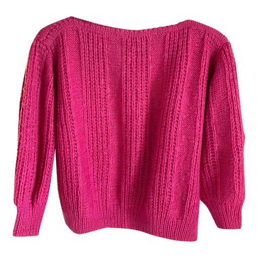 Ribbed wool sweater