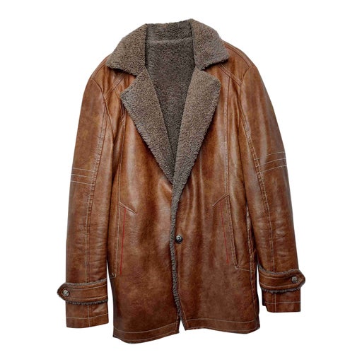 Manteau en cuir