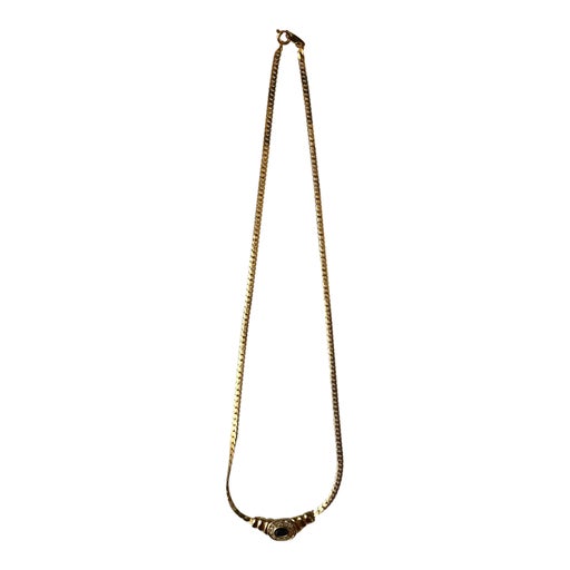 Dangle mesh necklace