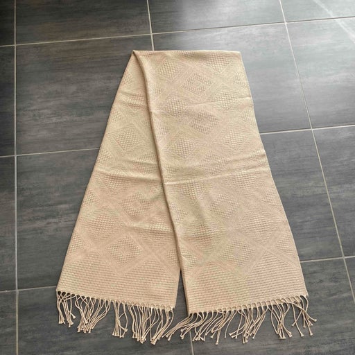 Wool and silk scarf
