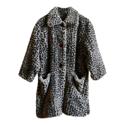 Leopard Faux Fur Coat