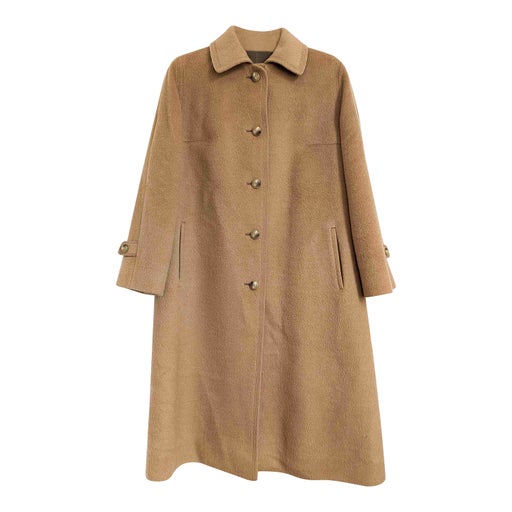 Manteau long en laine