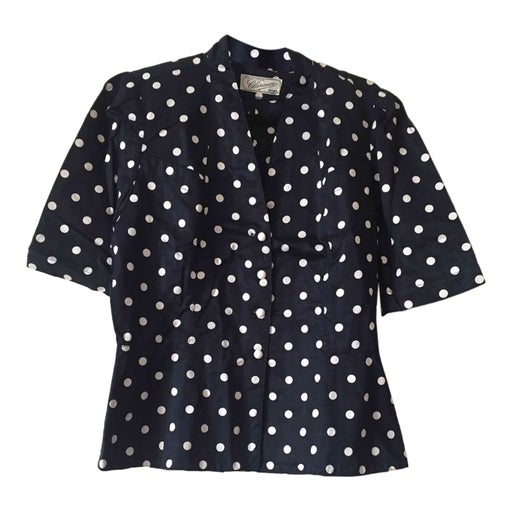 Polka dot blouse