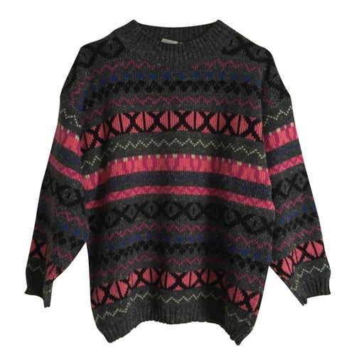 Patterned sweater