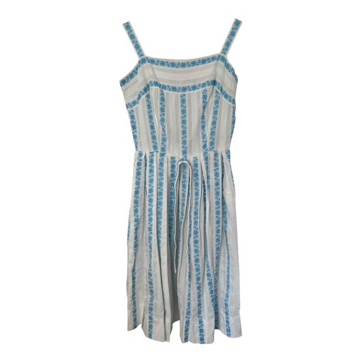 Patterned midi dress