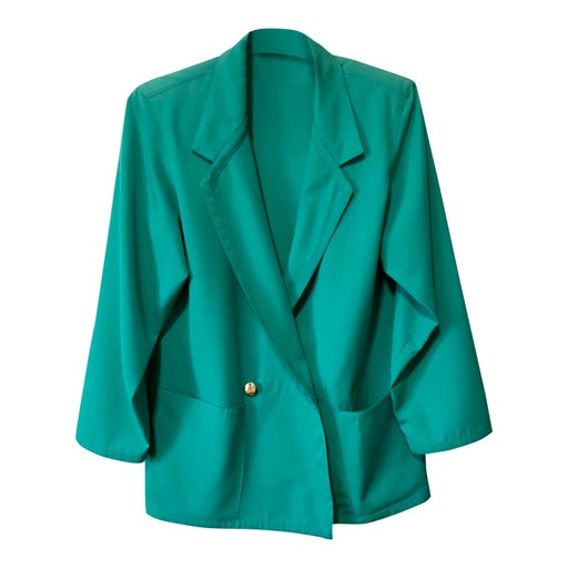 Wool Double Breasted Blazer