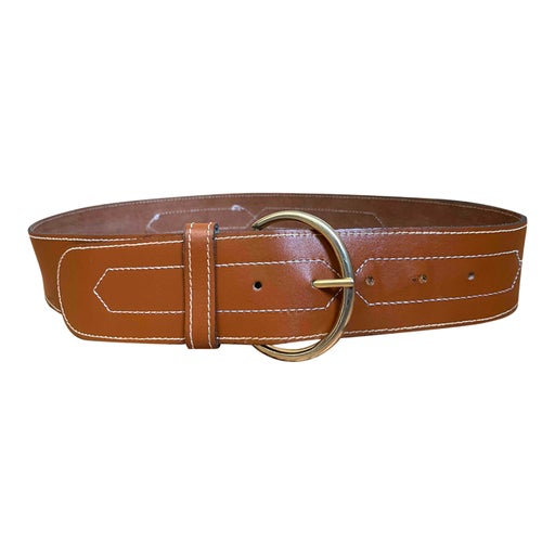 Leather belt