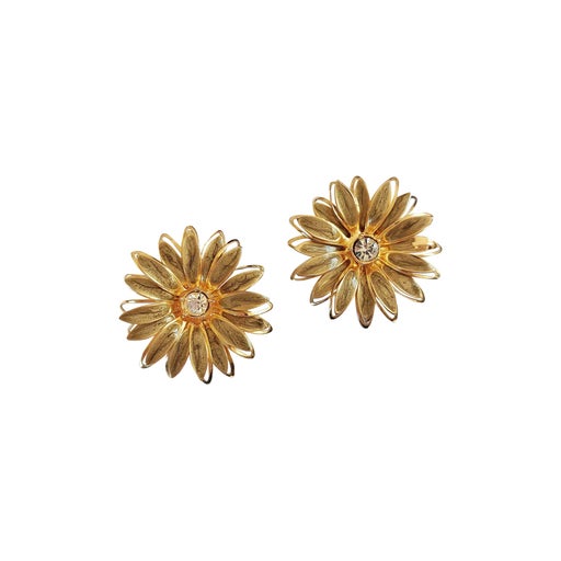 Boucles d'oreilles marguerites