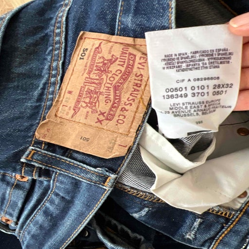 Levi's 501 W28L32 jeans