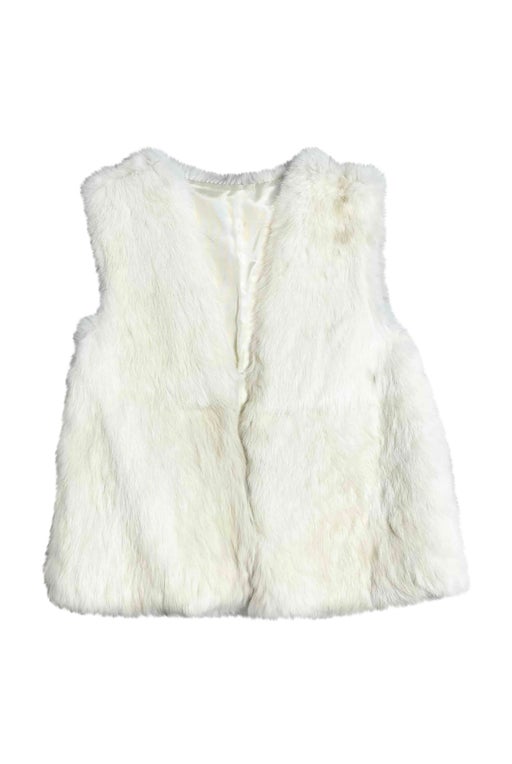 Sleeveless fur vest