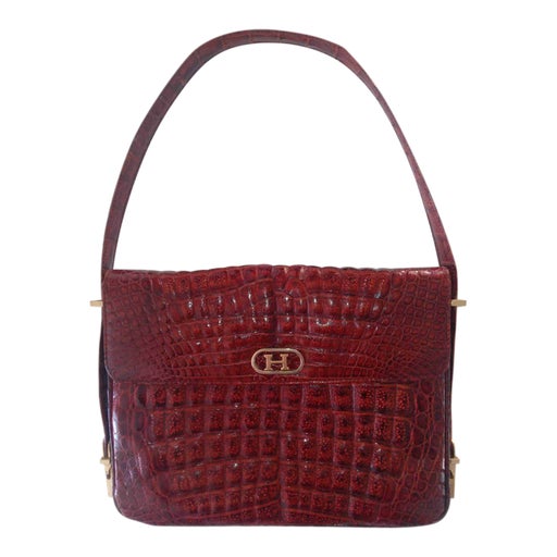 70's leather handbag