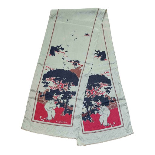 Silk scarf