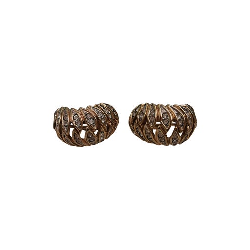 Boucles d'oreilles à strass