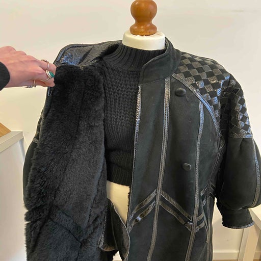 Shearling coat