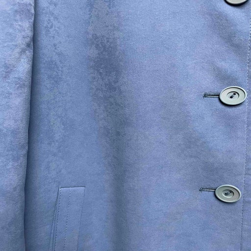 Suedette trench coat
