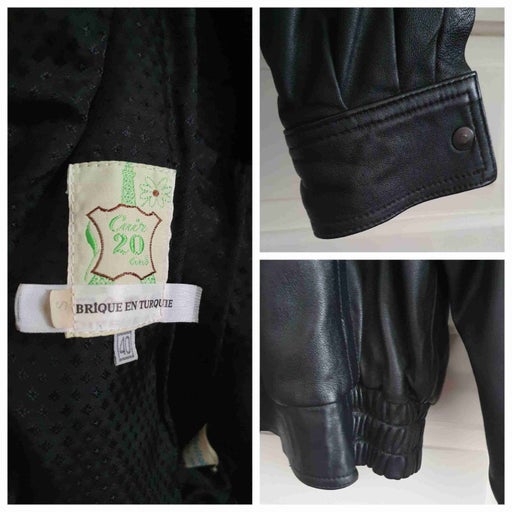 90's leather jacket