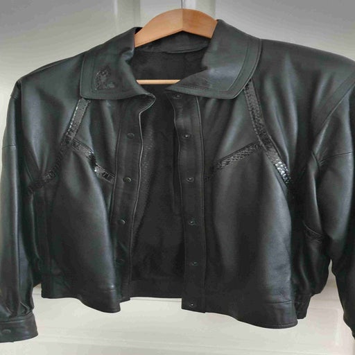 90's leather jacket