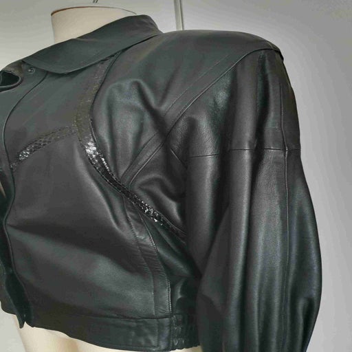 90's leather jacket