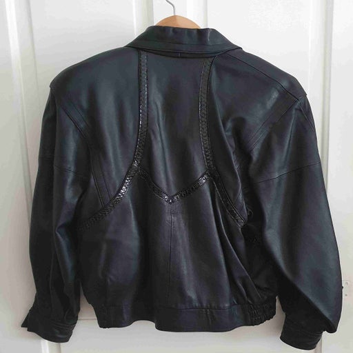 90's leather jacket