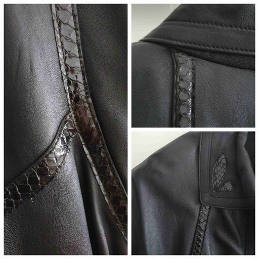 90's leather jacket