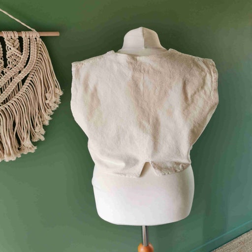 Gilet sans manche en coton