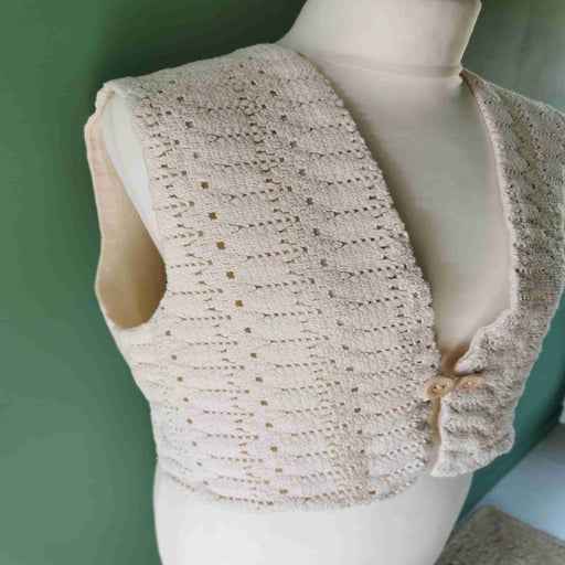 Gilet sans manche en coton