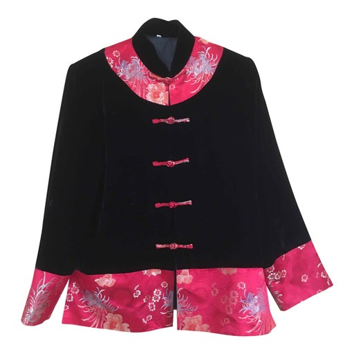 Asian silk jacket