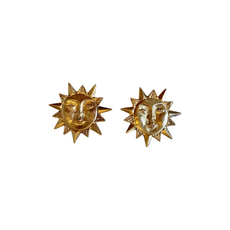 Boucles d’oreilles Soleil