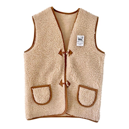 Sheep wool vest