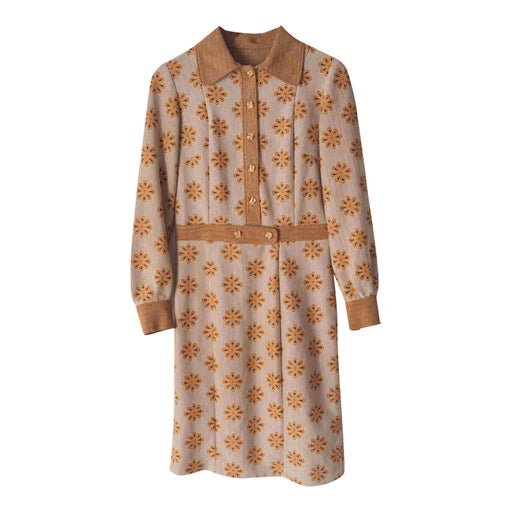 Robe en jersey 70's
