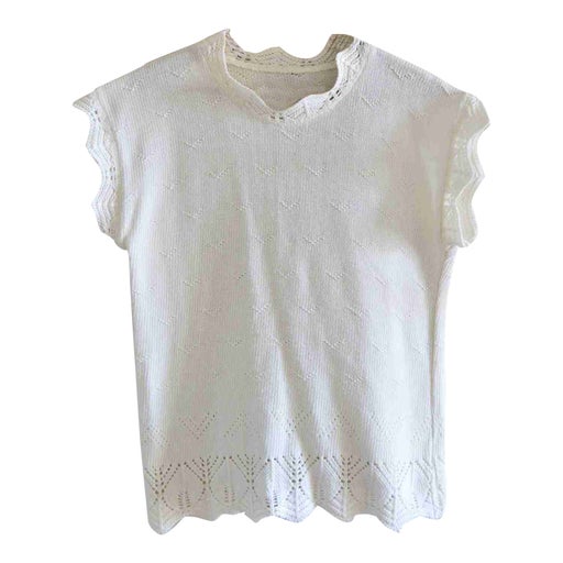 Open knit top