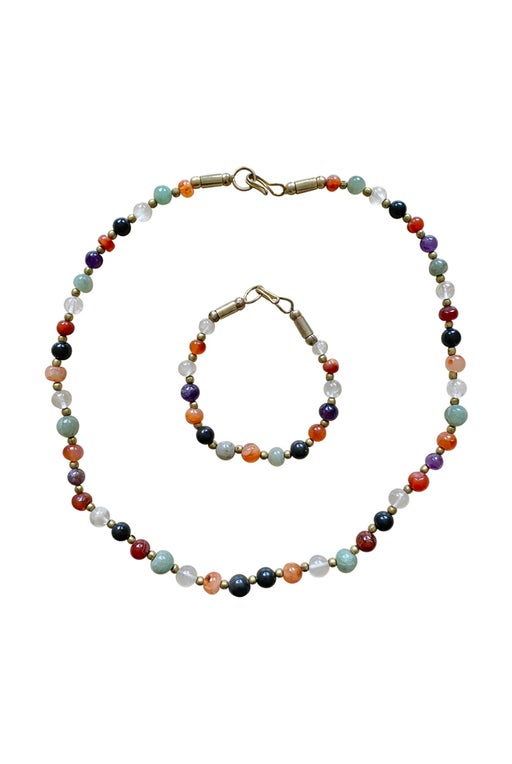 Adornment in glass beads