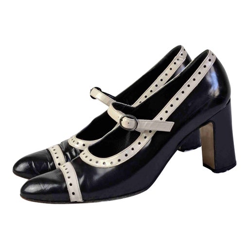 Leather Mary Janes