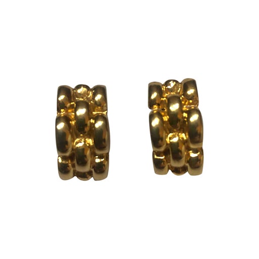 Boucles d’oreilles dorées