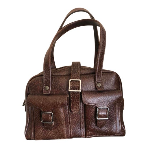 Faux leather mini bag
