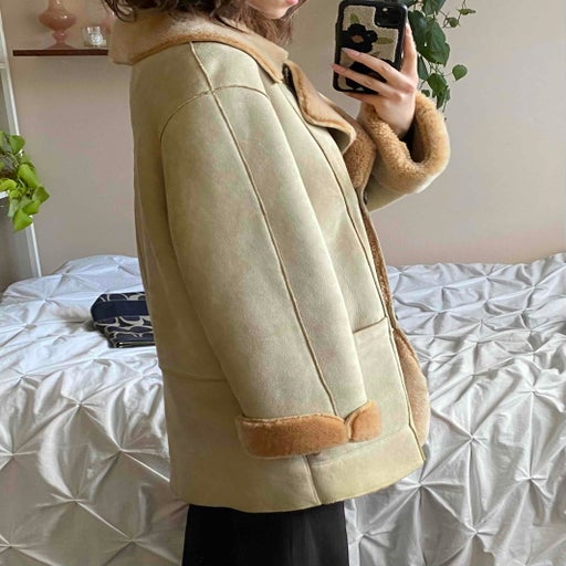 Shearling coat