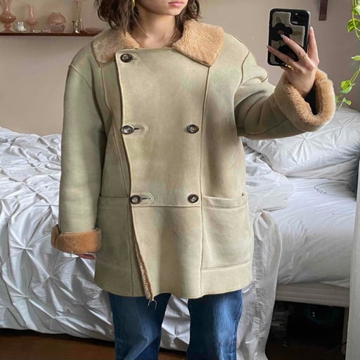 Shearling coat