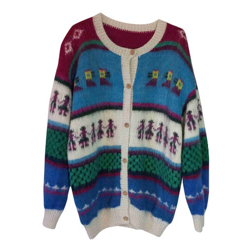 Wool cardigan