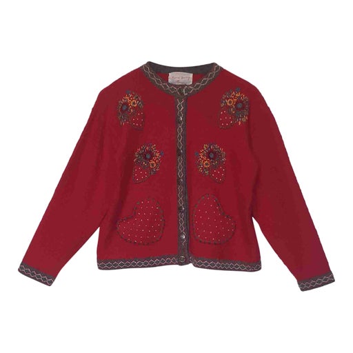 Embroidered cardigan
