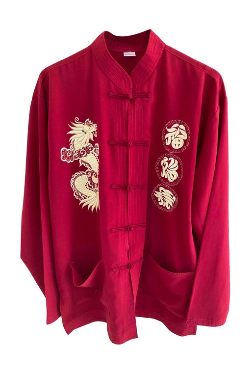 Asian silk blouse