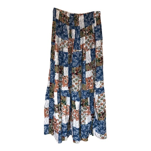 Jupe longue patchwork