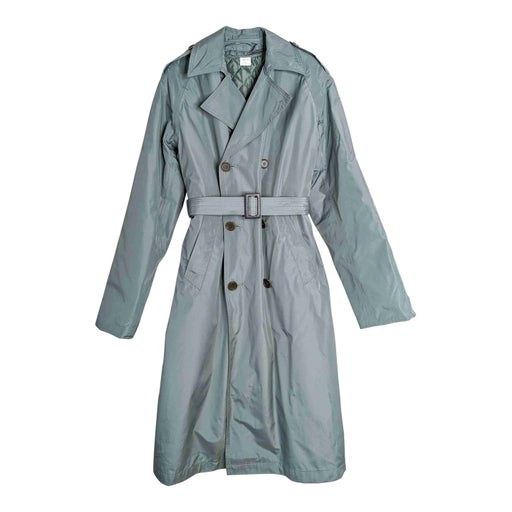 Quilted trench coat