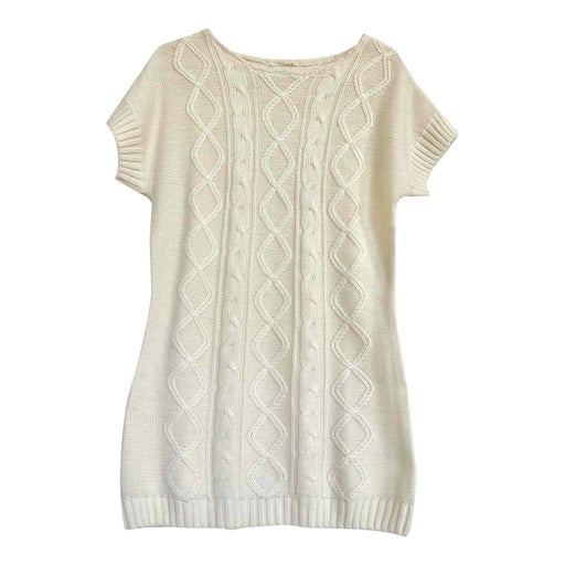 Cable sweater dress